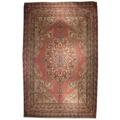 Antique 19th Century Lavar Carpet