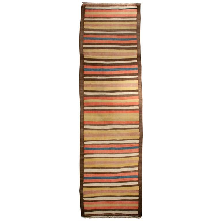 Zarand Kelim-Teppich-Läufer des frühen 20. Jahrhunderts im Angebot