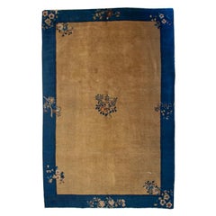 Antique 19th Century Chinese Peking Carpet