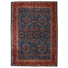 Early 20th Century Mahal Carpet