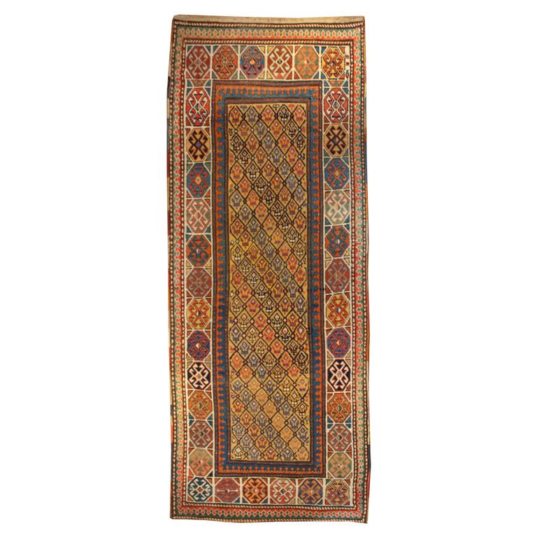 19th Century Gangeh Carpet For Sale