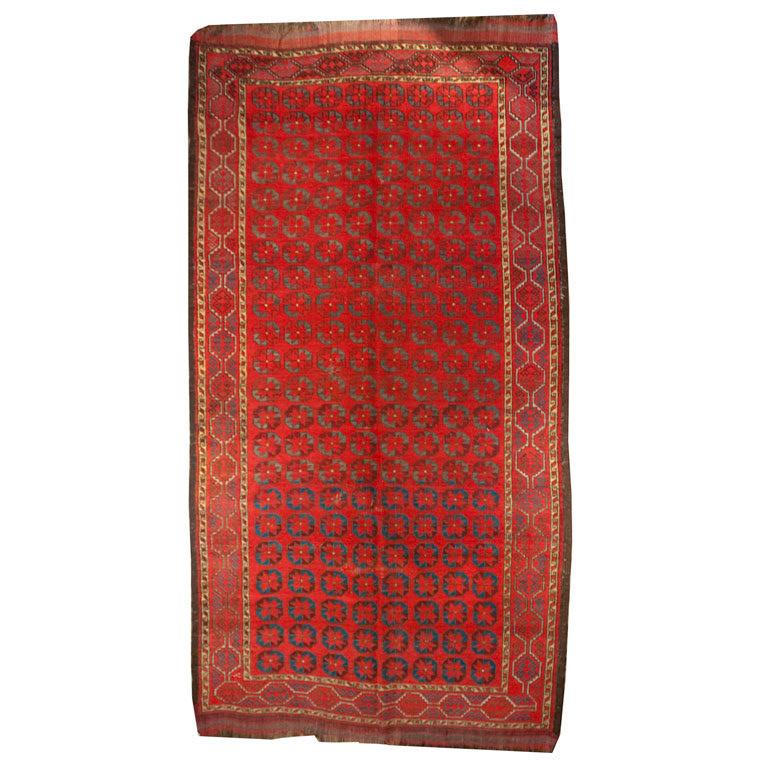 Early 20th Century Turkmen Carpet For Sale