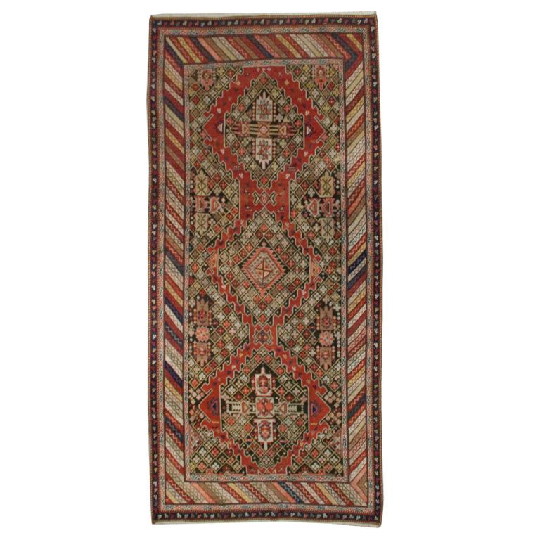 Persischer Karabakh-Teppich aus dem 19. Jahrhundert