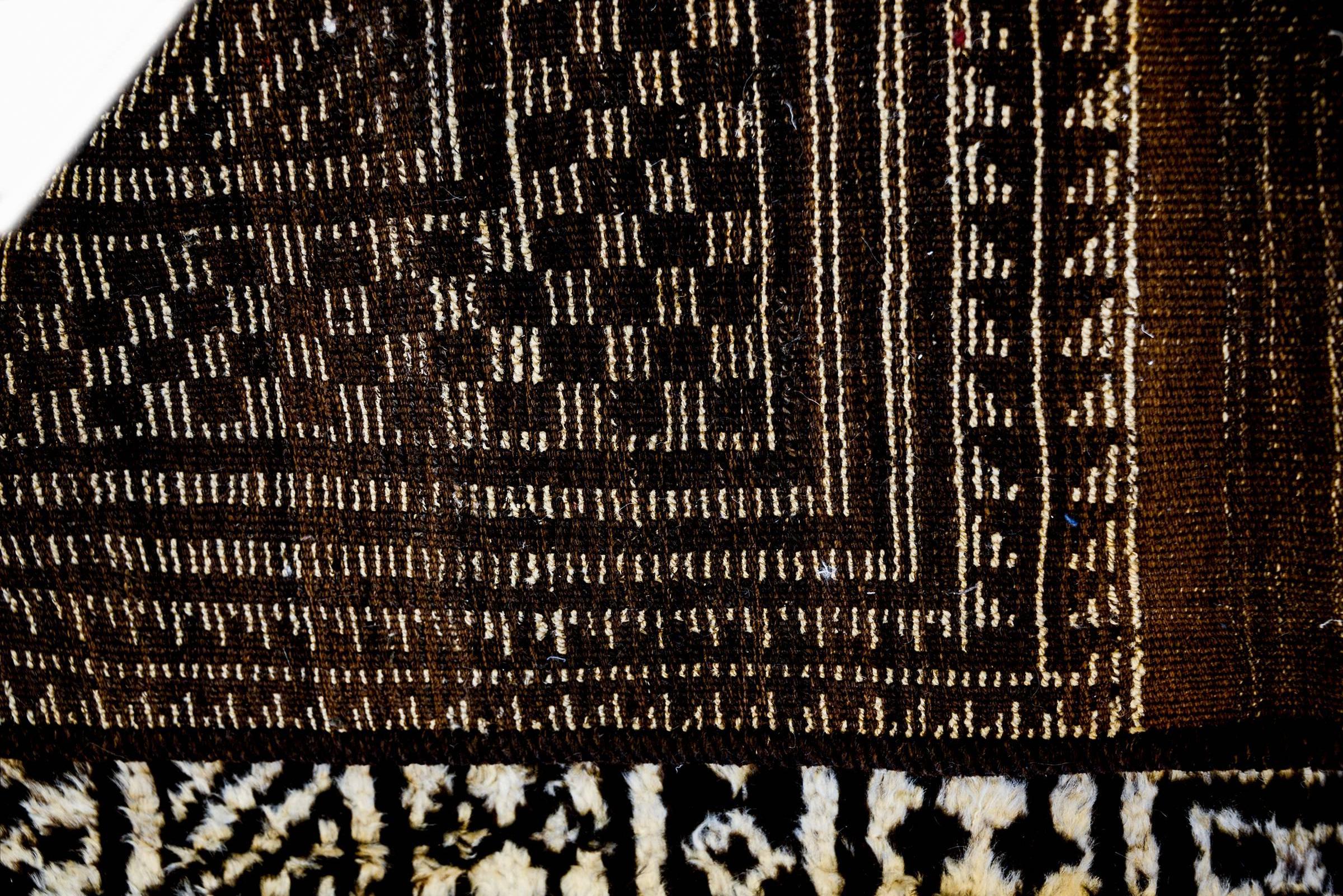 Vegetable Dyed Wonderful 19th Century Gabbeh Rug