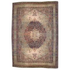 Amazing 19th Century Kermanshah Rug 5
