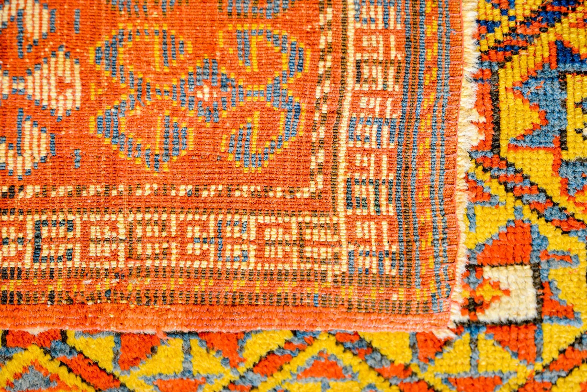 Wool Fantastic Late 19th Century Kazak Rug For Sale