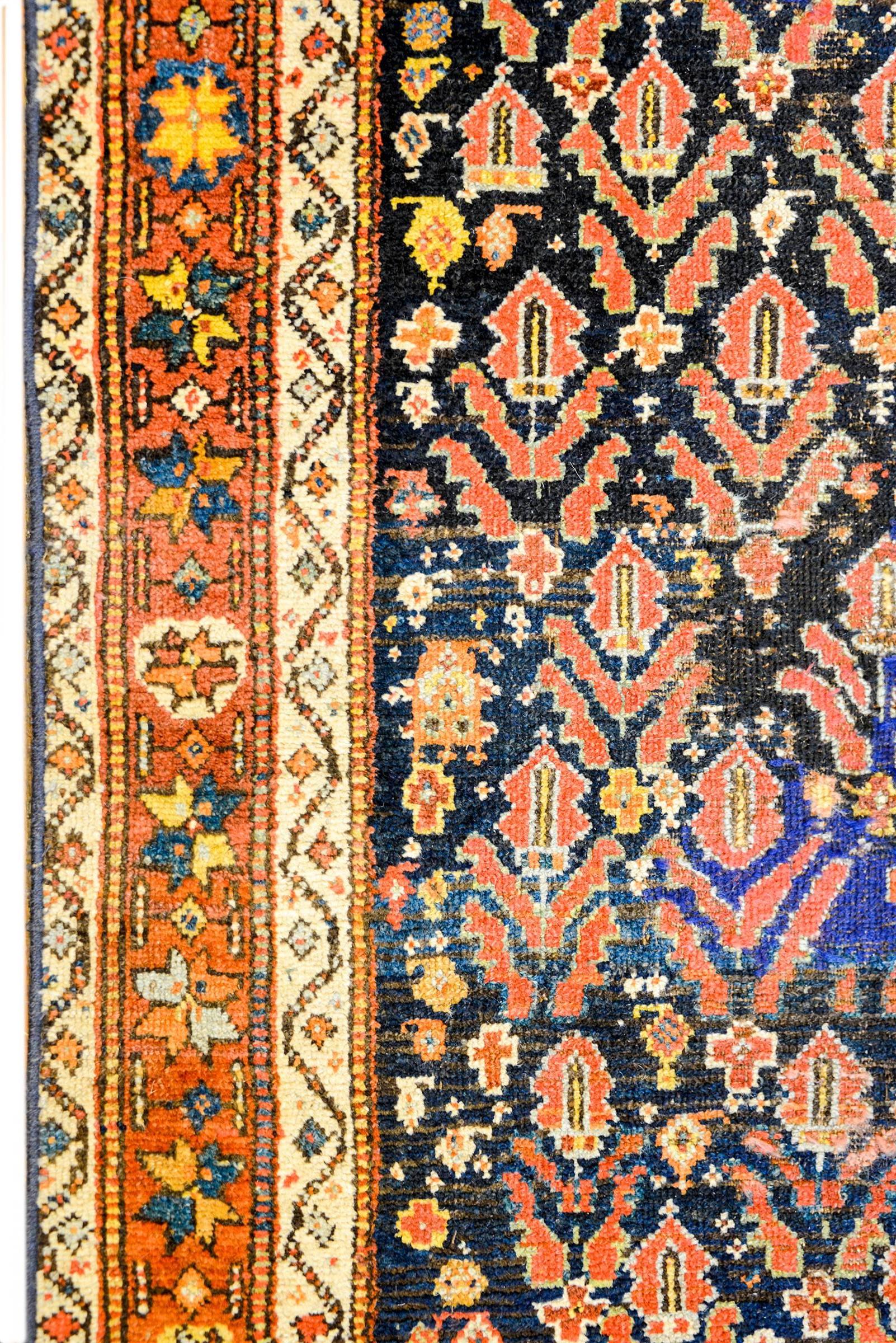 Persian Wonderful Early 20th Century Kurdish Rug
