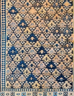 19th Century, Qazvin Kilim Rug