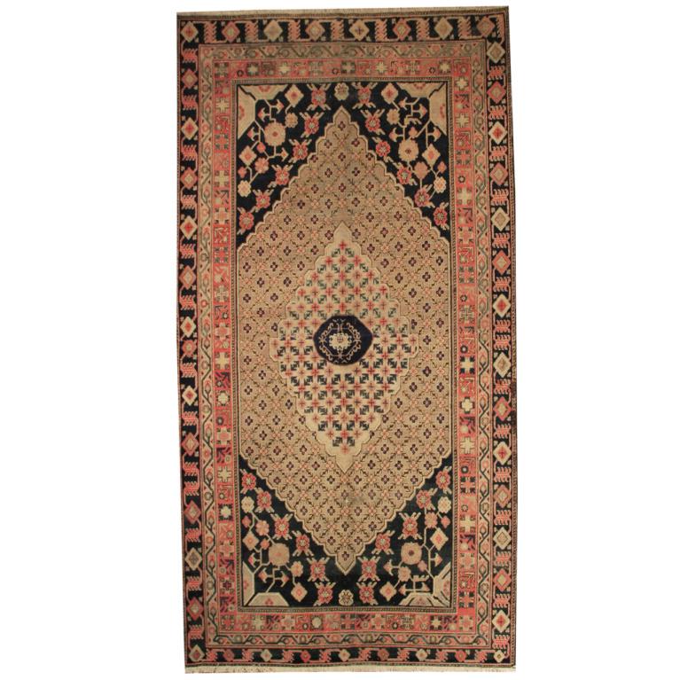 Antique Central Asian Khotan Rug For Sale
