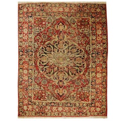 Antique 19th Century Lavar Rug