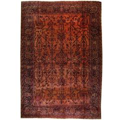 19th Century Persian Lavar Kirman Rug 6