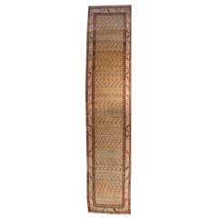 Tapis de couloir Bidjar ancien