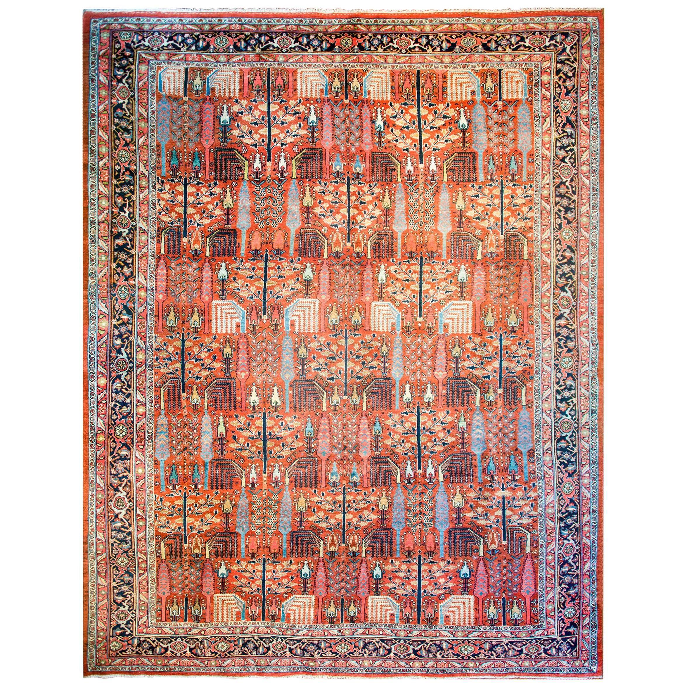 Bidjar-Teppich des frühen 20. Jahrhunderts, atemberaubend im Angebot