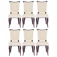 Set of Six Dining Room Side Chairs