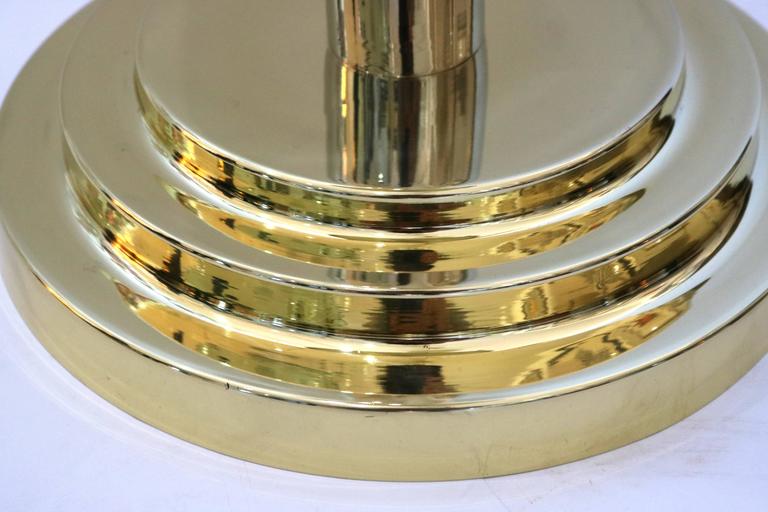 Champagne Bucket with Stand, Brass and Silver, Towle, Larry Laslo at