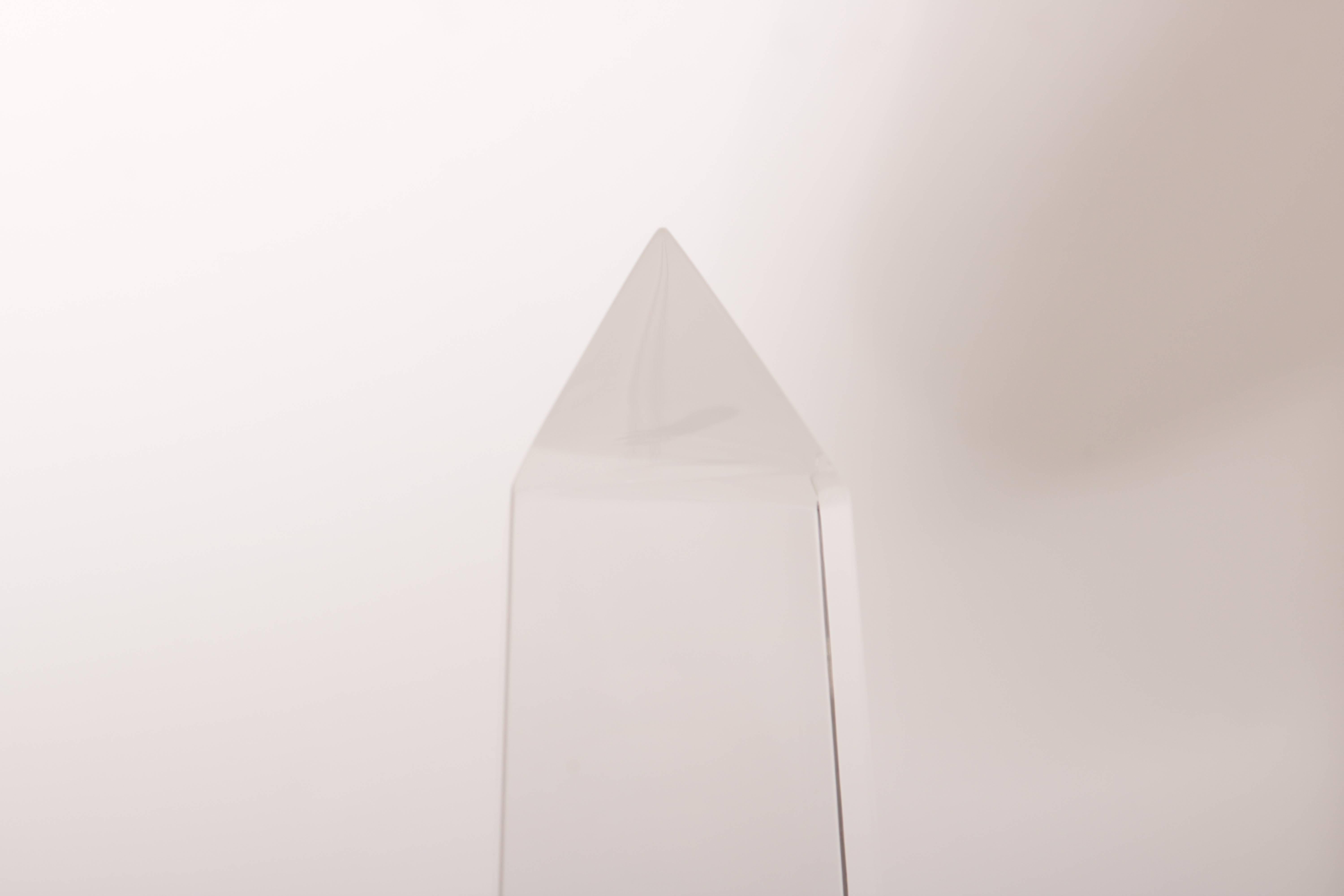 This stylish obelisk will make the perfect addition to your collection or perhaps the beginning of one and this would make a statement piece on a centre table.

For best net trade price or additional questions regarding this item, please click the