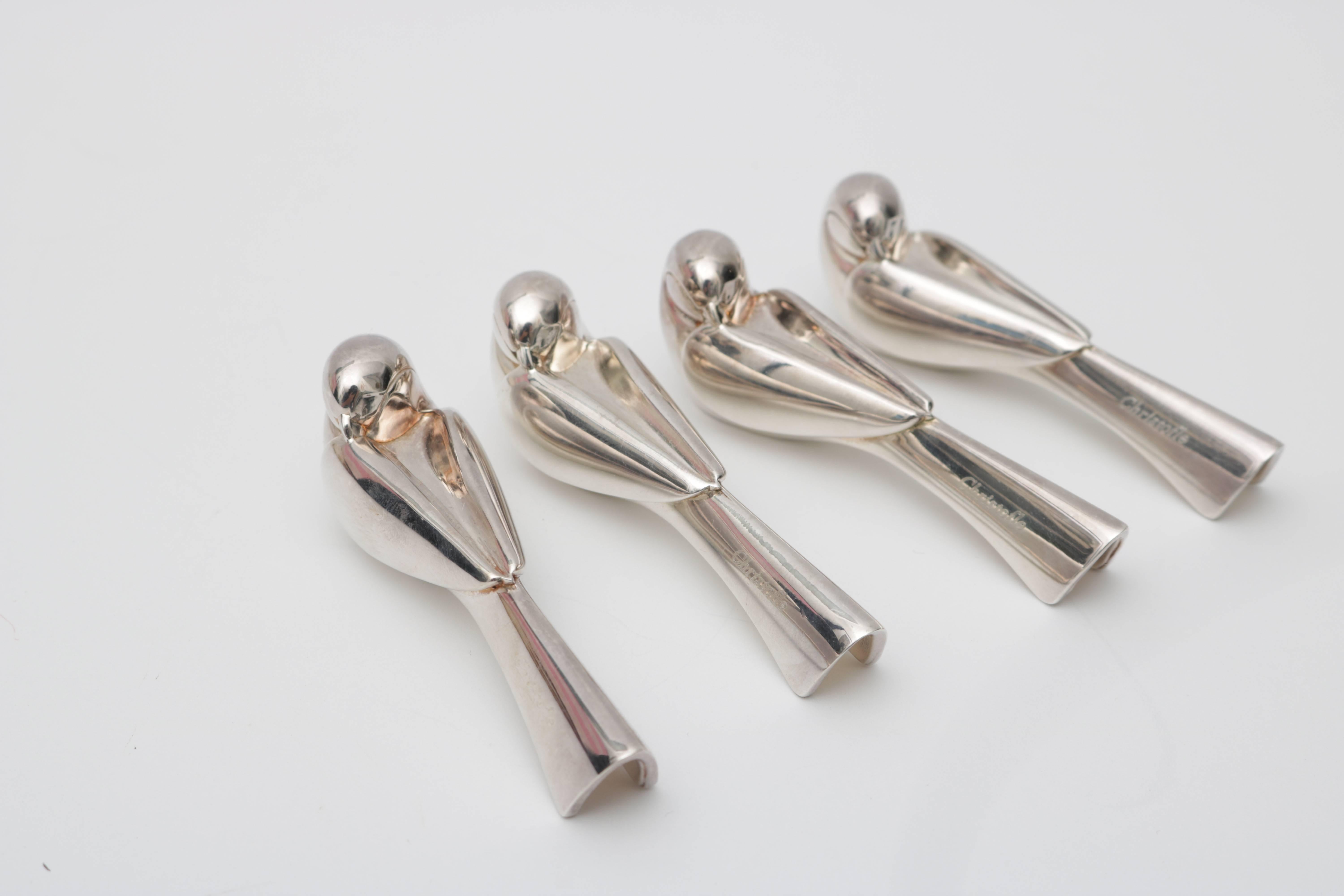 Eight-Piece Art Deco Style Christofle of Paris 