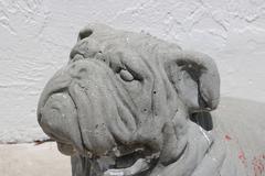 "Georgia Bulldog" Concrete Sculpture