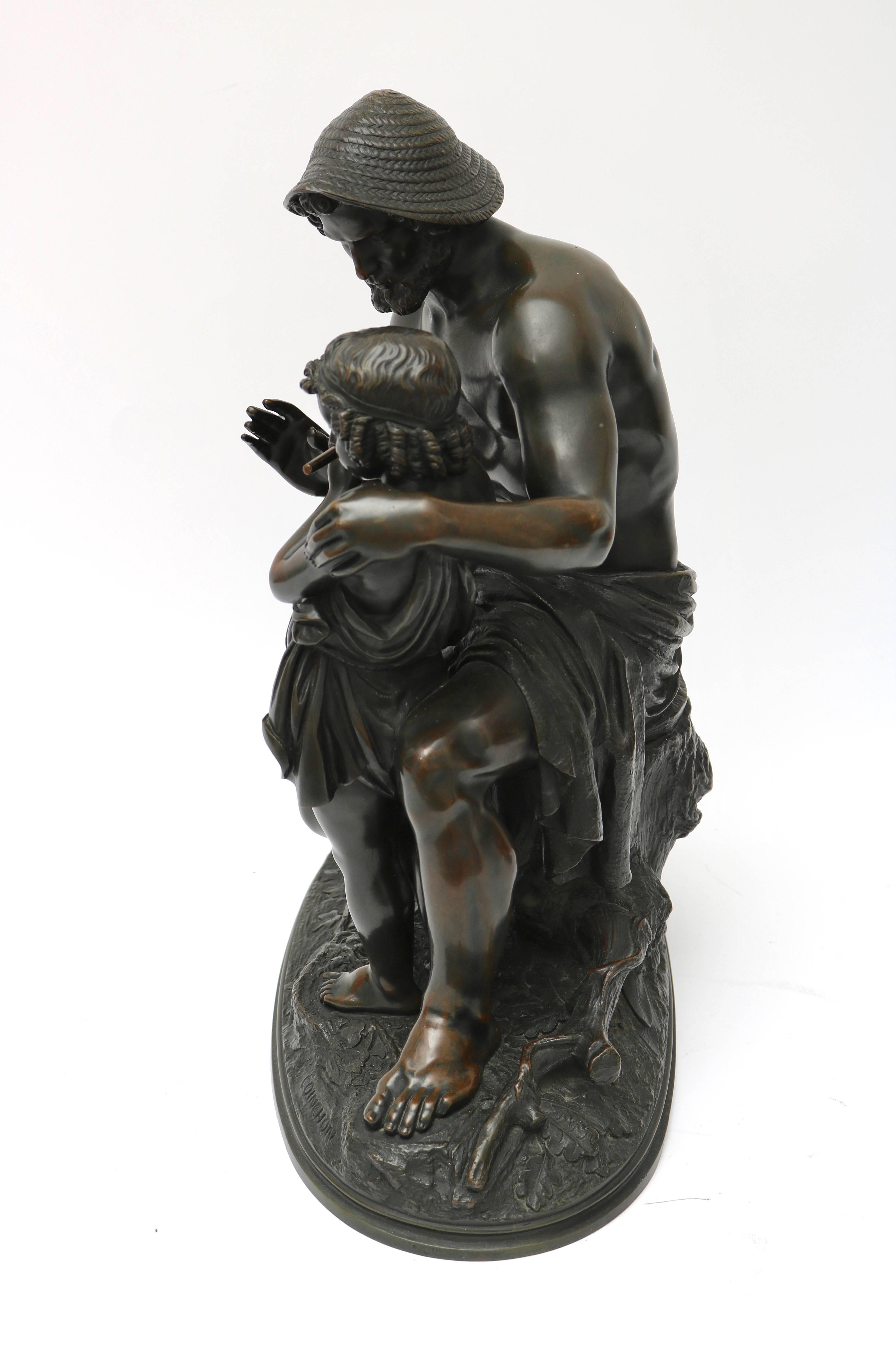 French 19th Century Bronze by Jaques Antoine Theodore Coinchon, 
