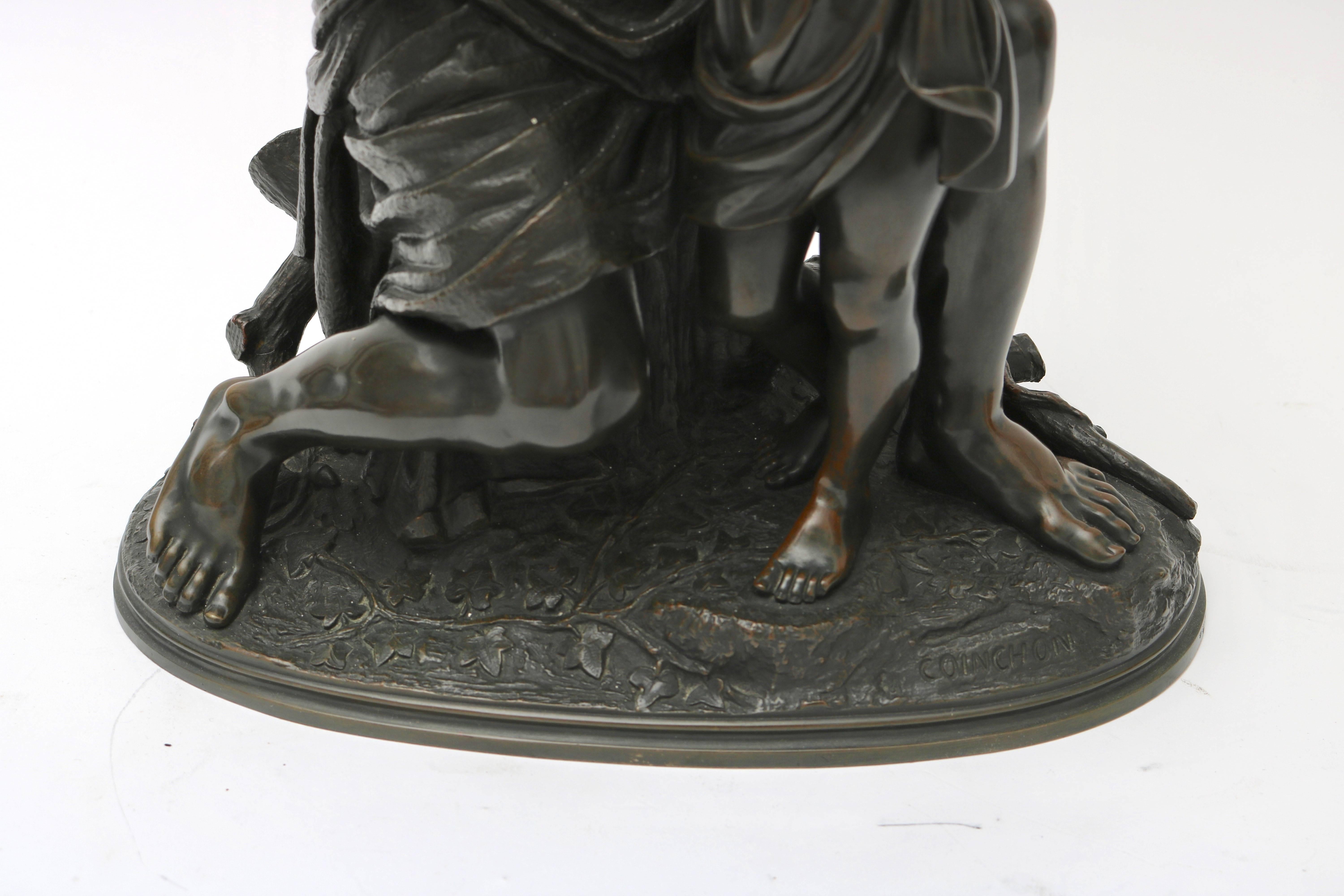 19th Century Bronze by Jaques Antoine Theodore Coinchon, 
