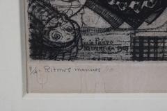 "Ritmos Manoos" AP/Etching by Julio Prieto Nesperira
