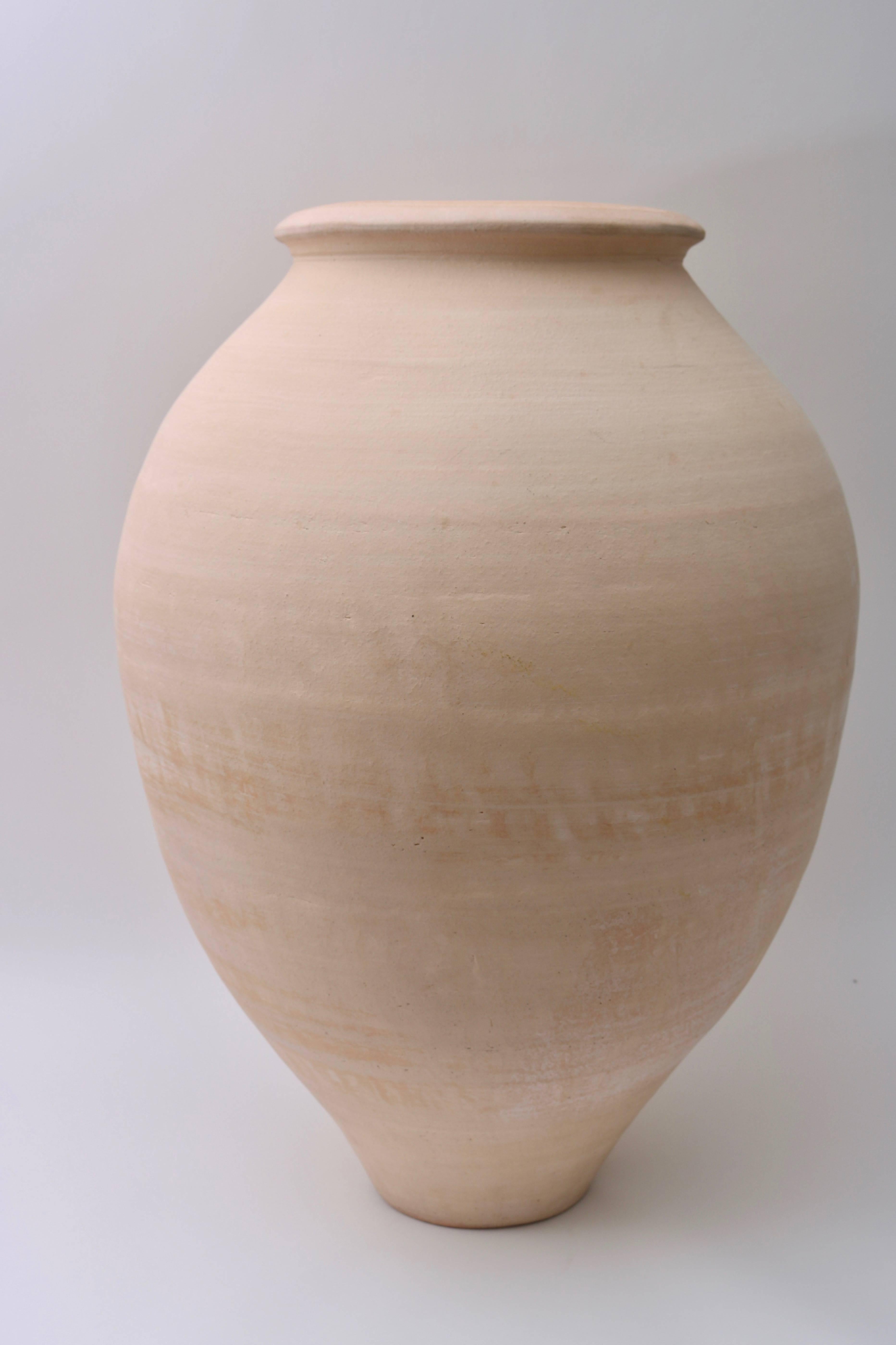 Greek Revival Pair of  Terracotta Amphora Vases For Sale