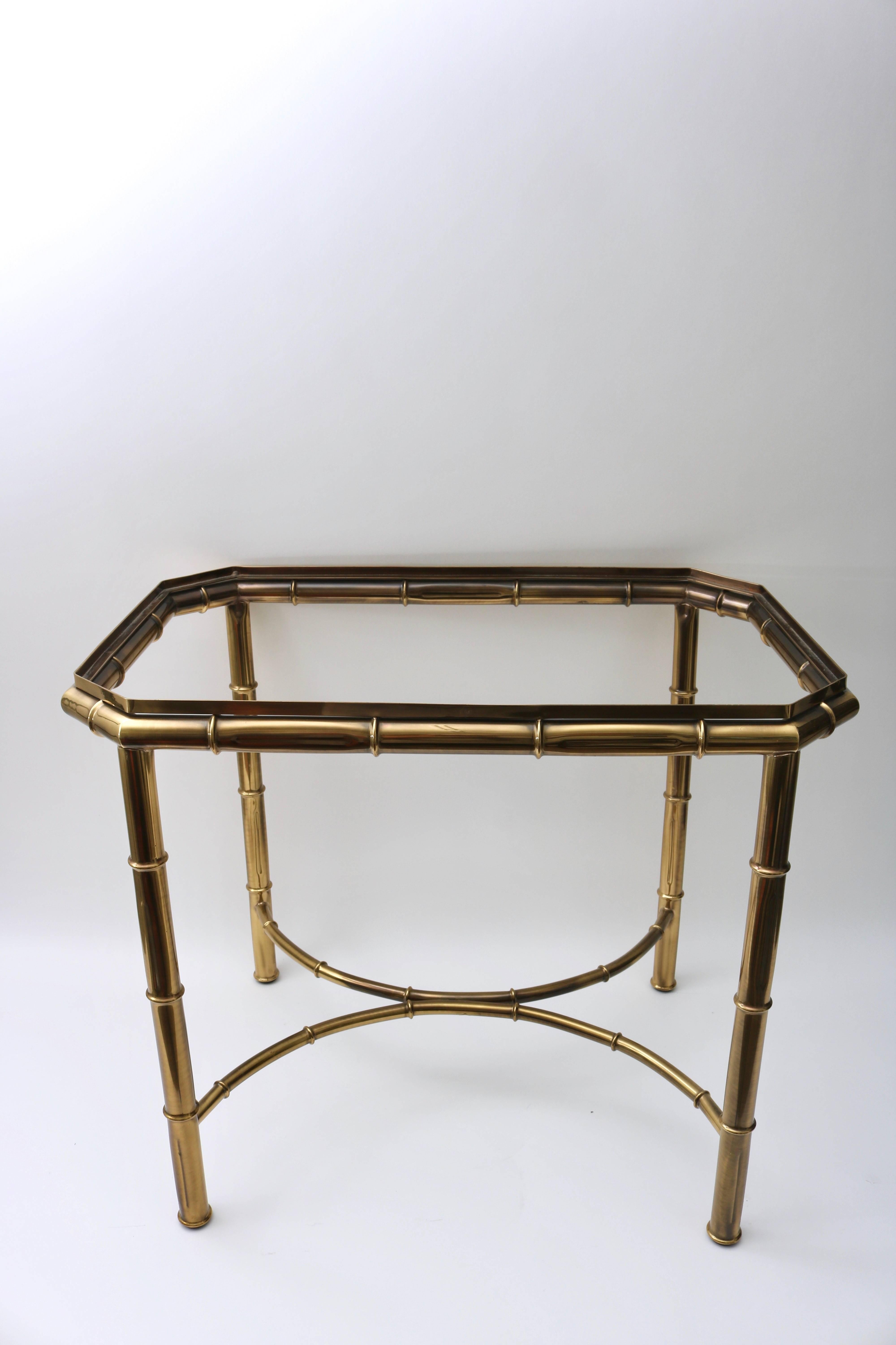 vintage bamboo tray table