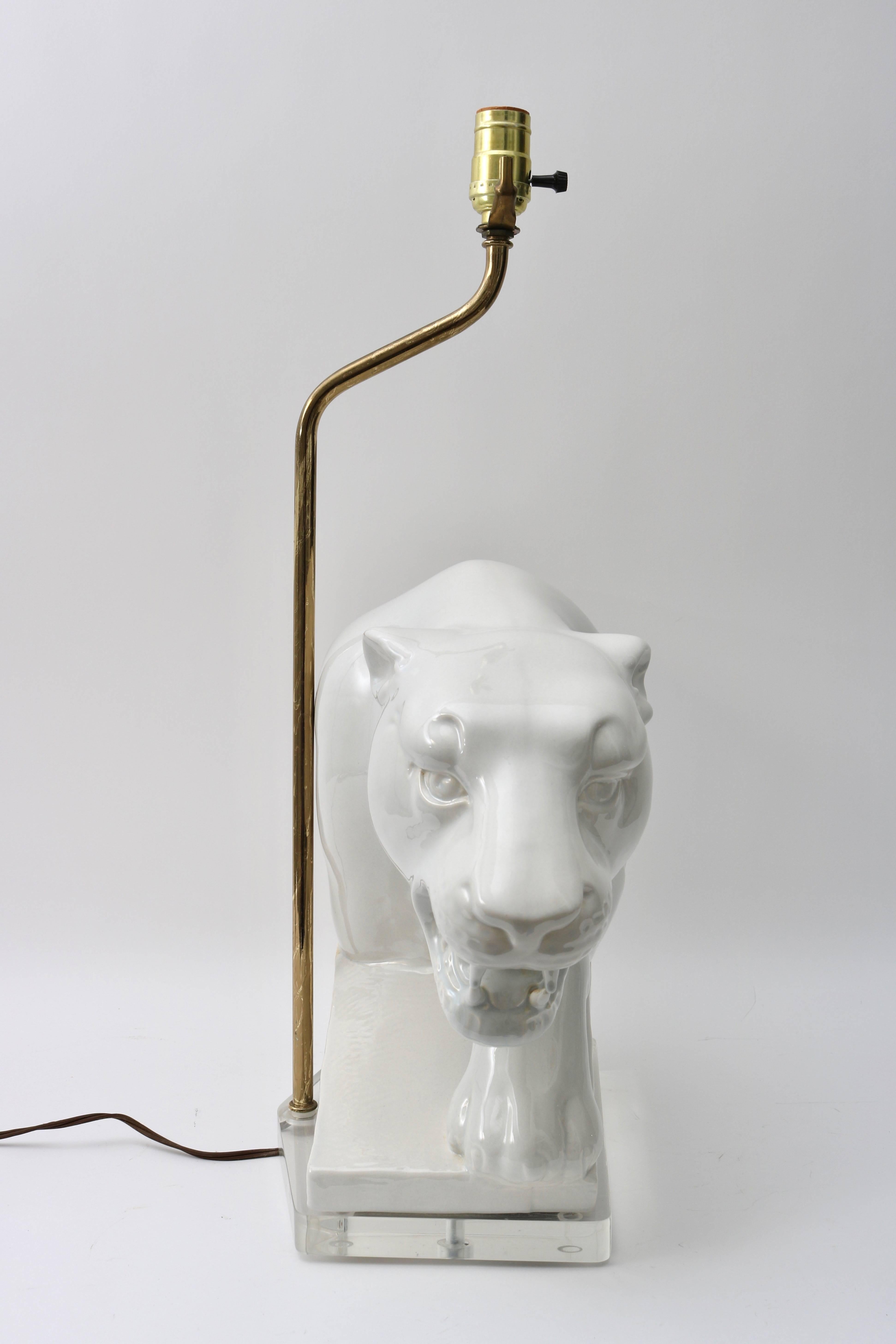 panther table lamp