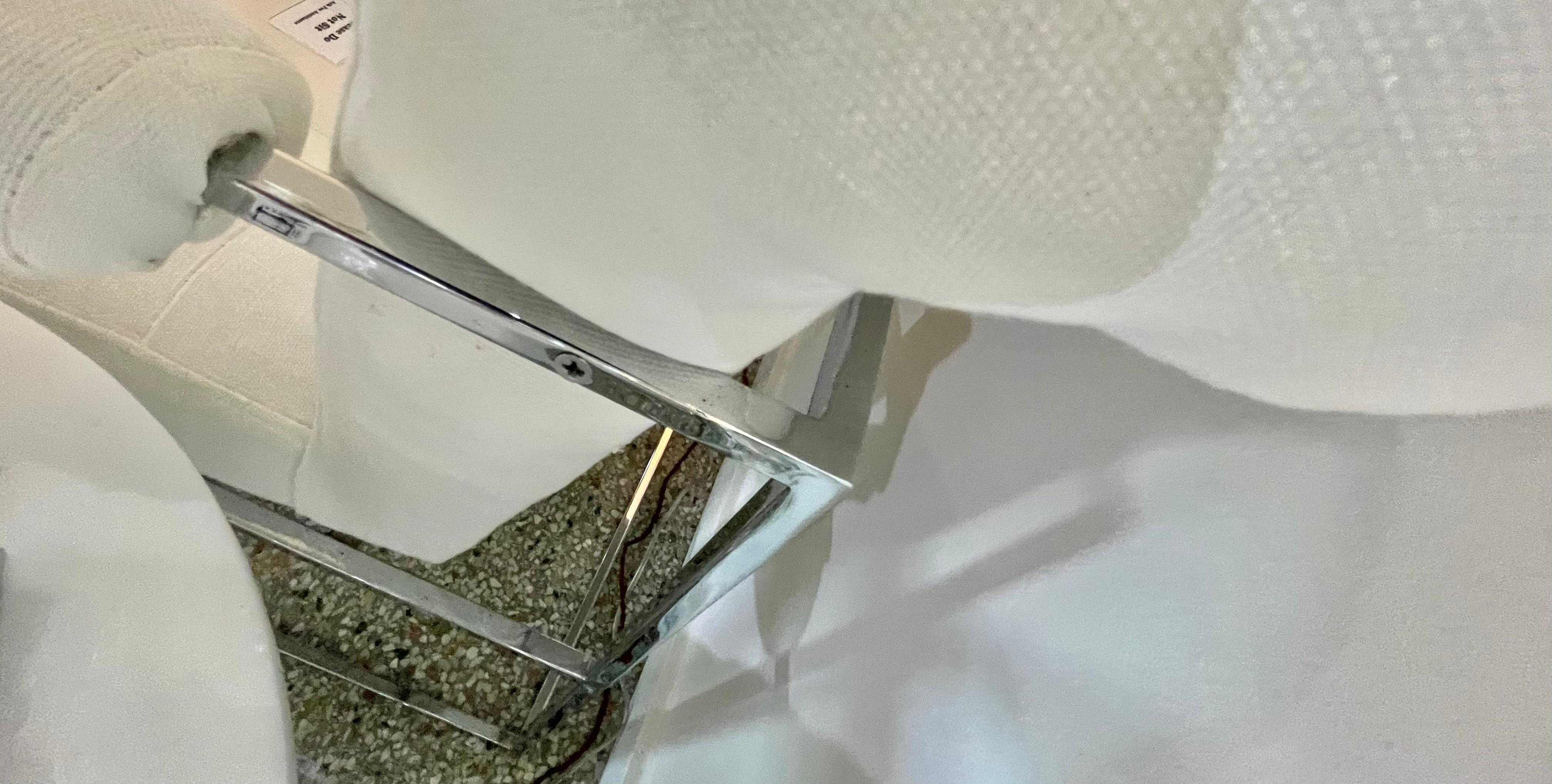 Pair of Milo Baughman Thin Line Chairs 11