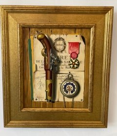 Trompe l'Oeil Oil Painting by Charles Cerny