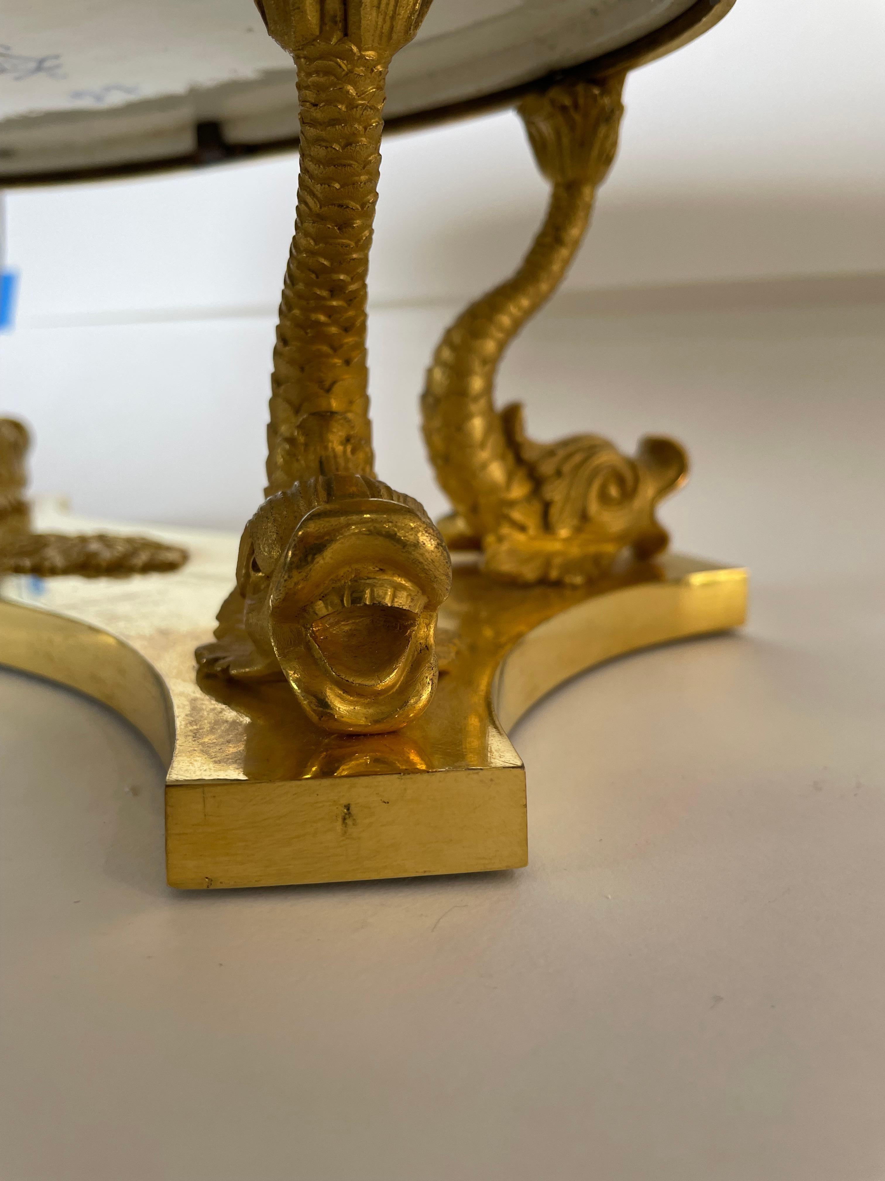 Piatto in porcellana di Sevres in stile Luigi XV su supporto in vendita 12