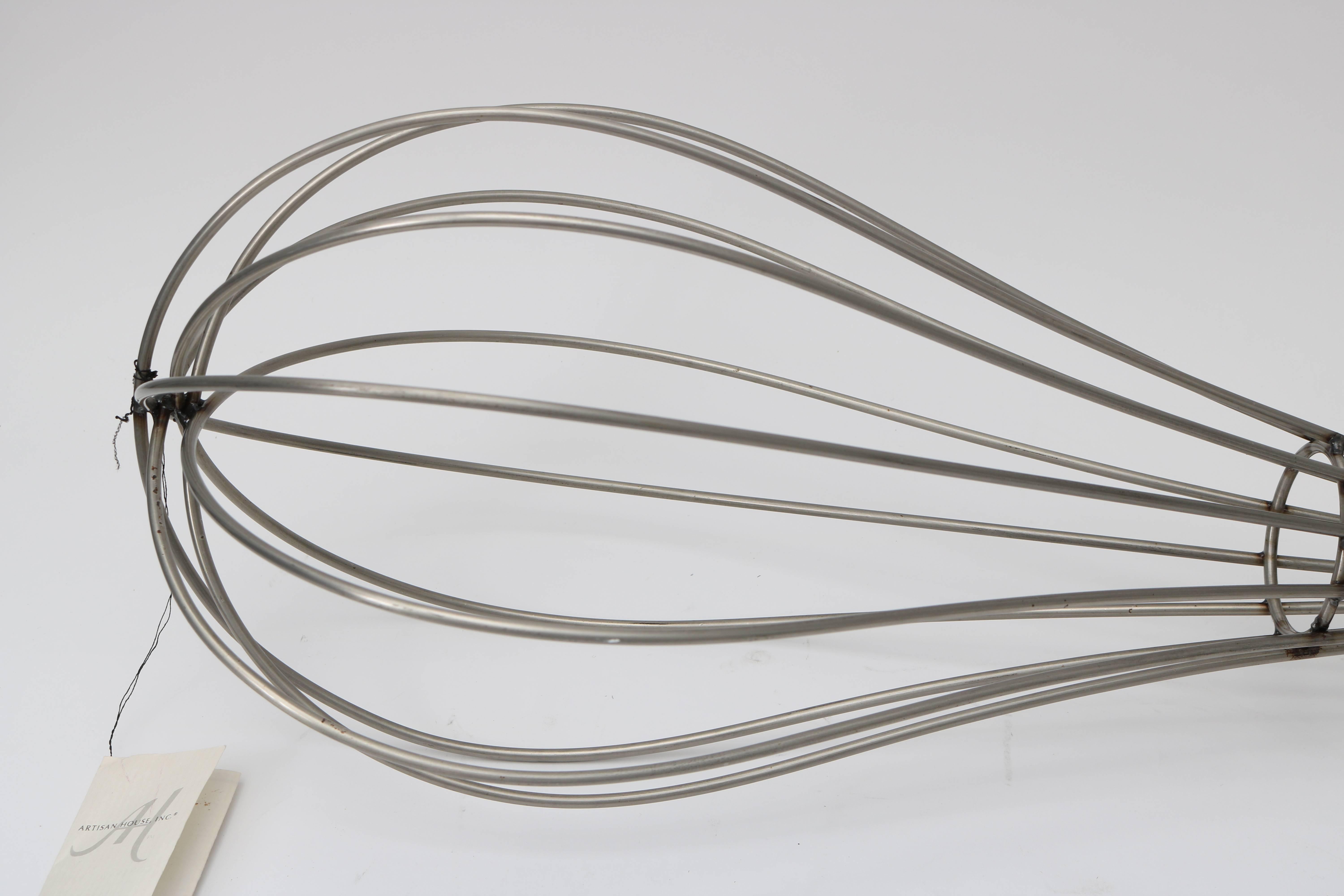 Large-Scale, Whisk-Form Wall Sculpture by Curtis C. Jere In Excellent Condition In West Palm Beach, FL