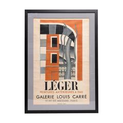 1940 Lithograph Poster by Ateliers Mourlot, Paris, F. Leger, French