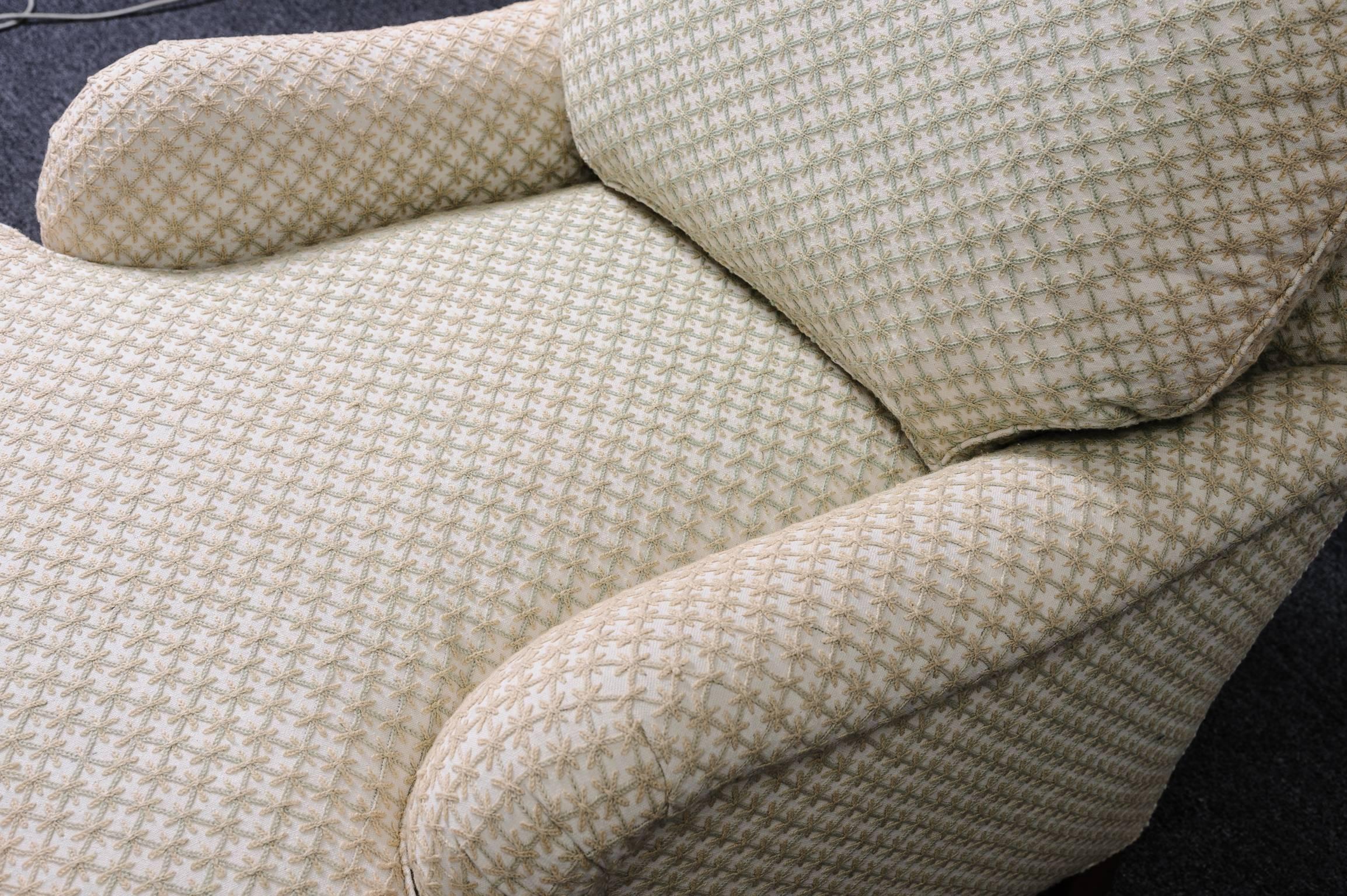20th Century Club Chair and Ottoman
