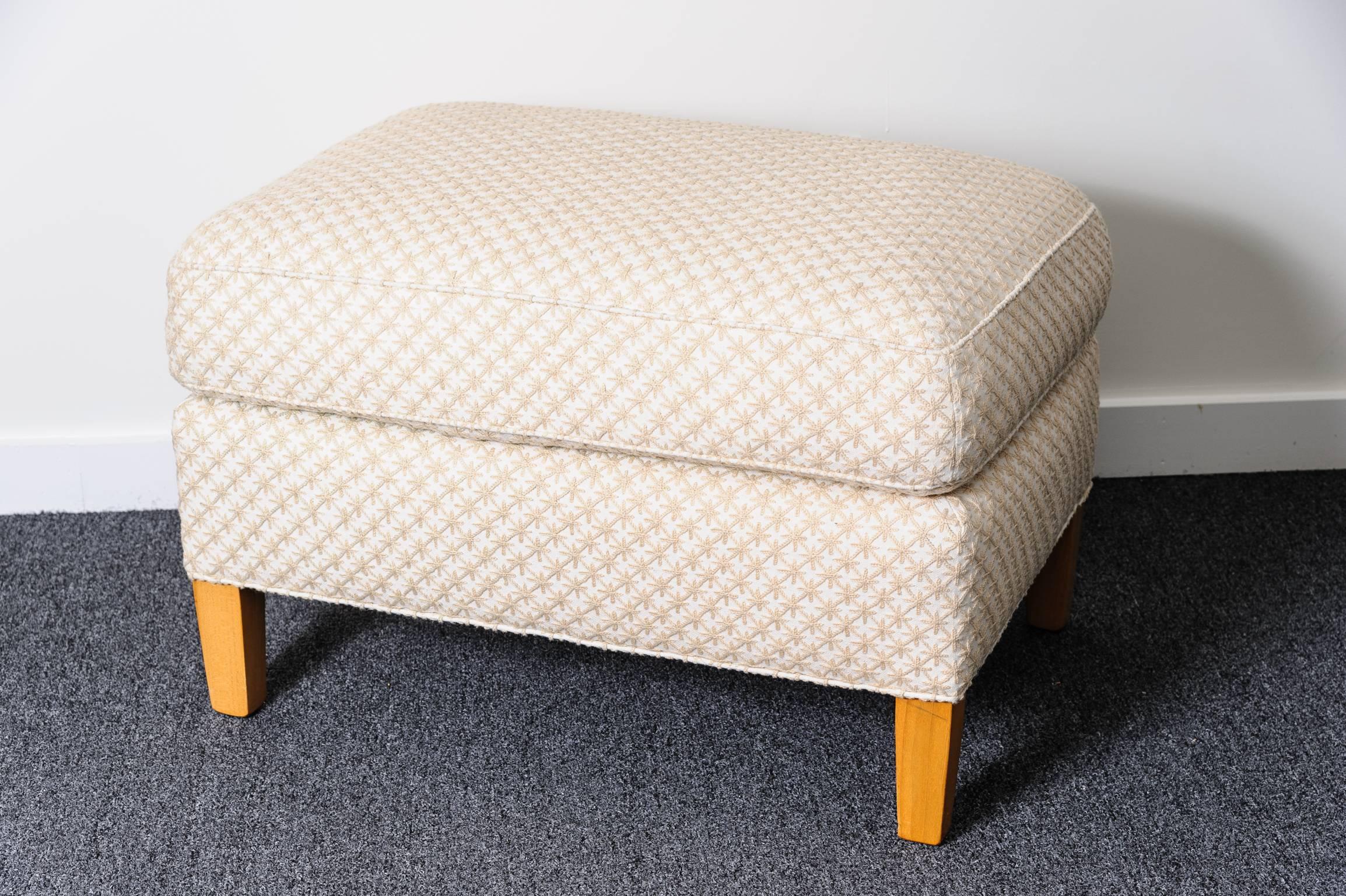 Club Chair and Ottoman 1