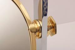 Karl Springer  Double-Sided Vanity Table Mirror