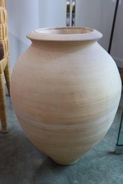 Pair of  Terracotta Amphora Vases