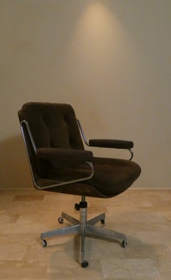 KS 172 H Executive Armchair by Karl-Erik Ekselius for Joc Möbel Ab, 1970s