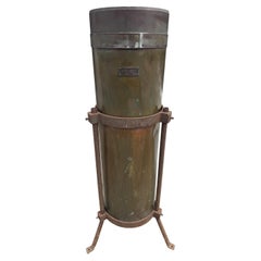 Antique Henry J. Green Copper & Brass Rain Gauge Type 340 Weather Station