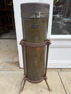 Antique Henry J. Green Copper & Brass Rain Gauge Type 340 Weather Station