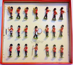Full Band of the Coldstream Guards in Original Box, by Britains Ltd., UK, 1949