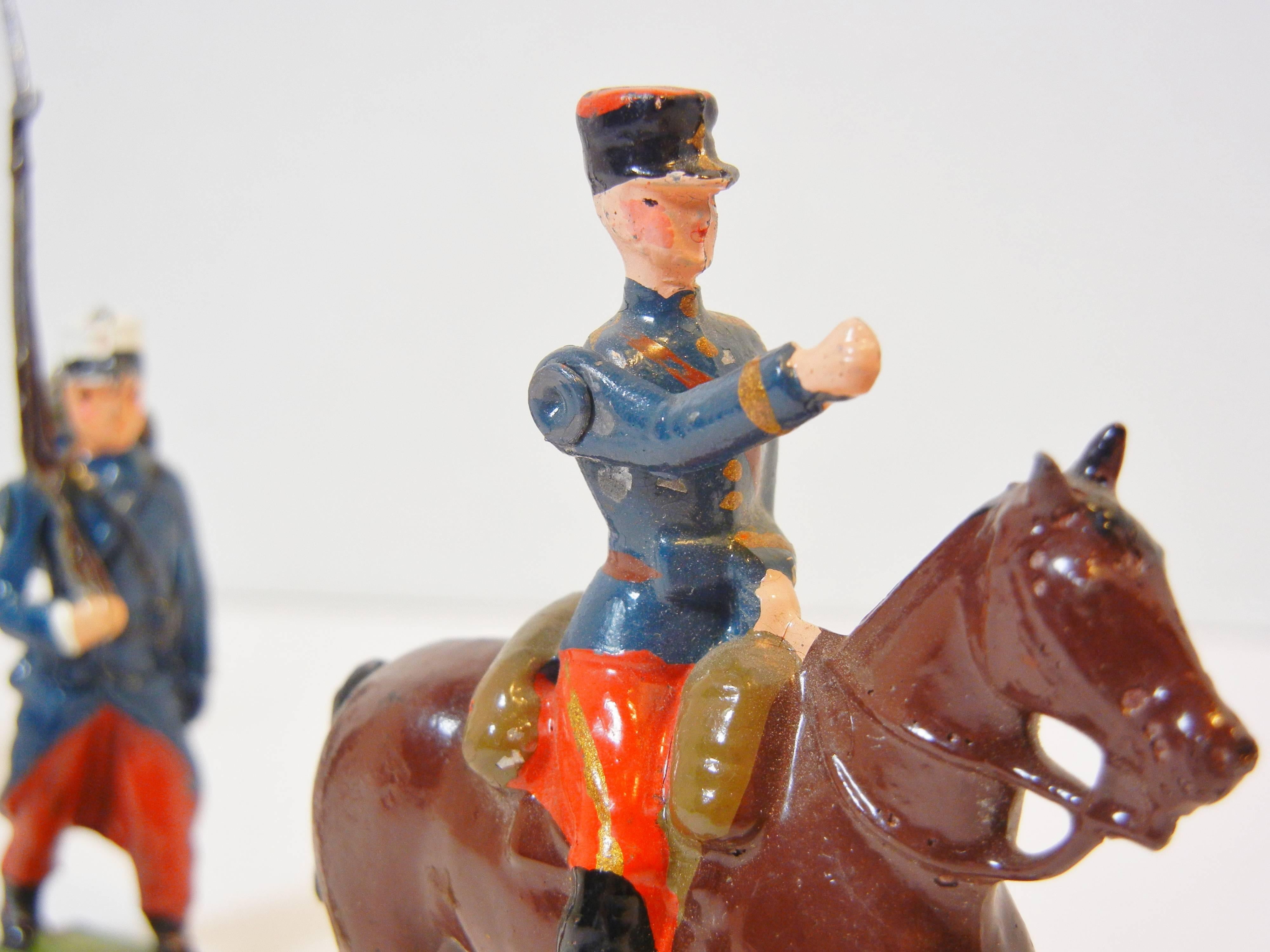 British French Foreign Legion, Vintage Toy Soldiers by W. Britain Ltd