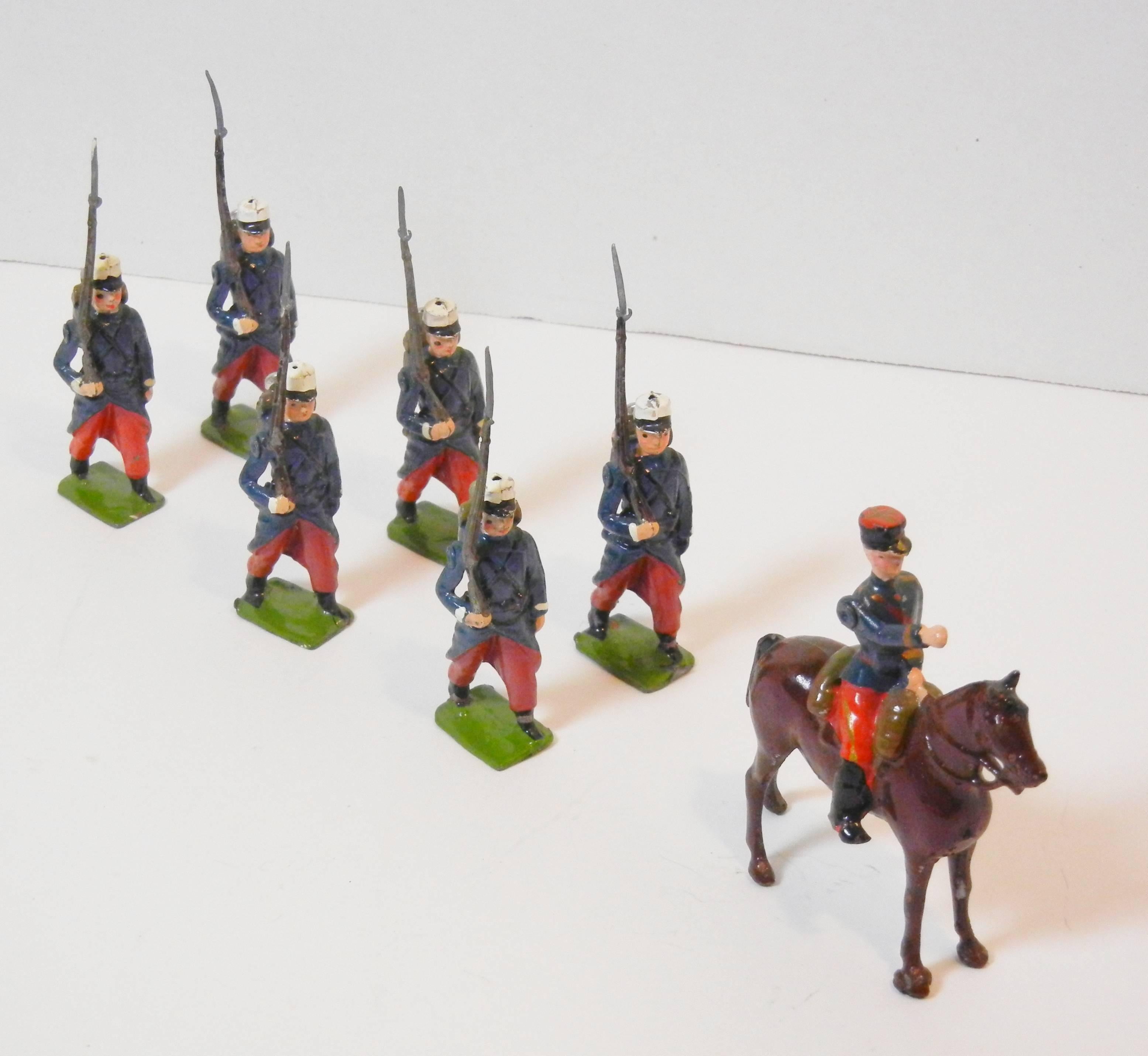 20th Century French Foreign Legion, Vintage Toy Soldiers by W. Britain Ltd