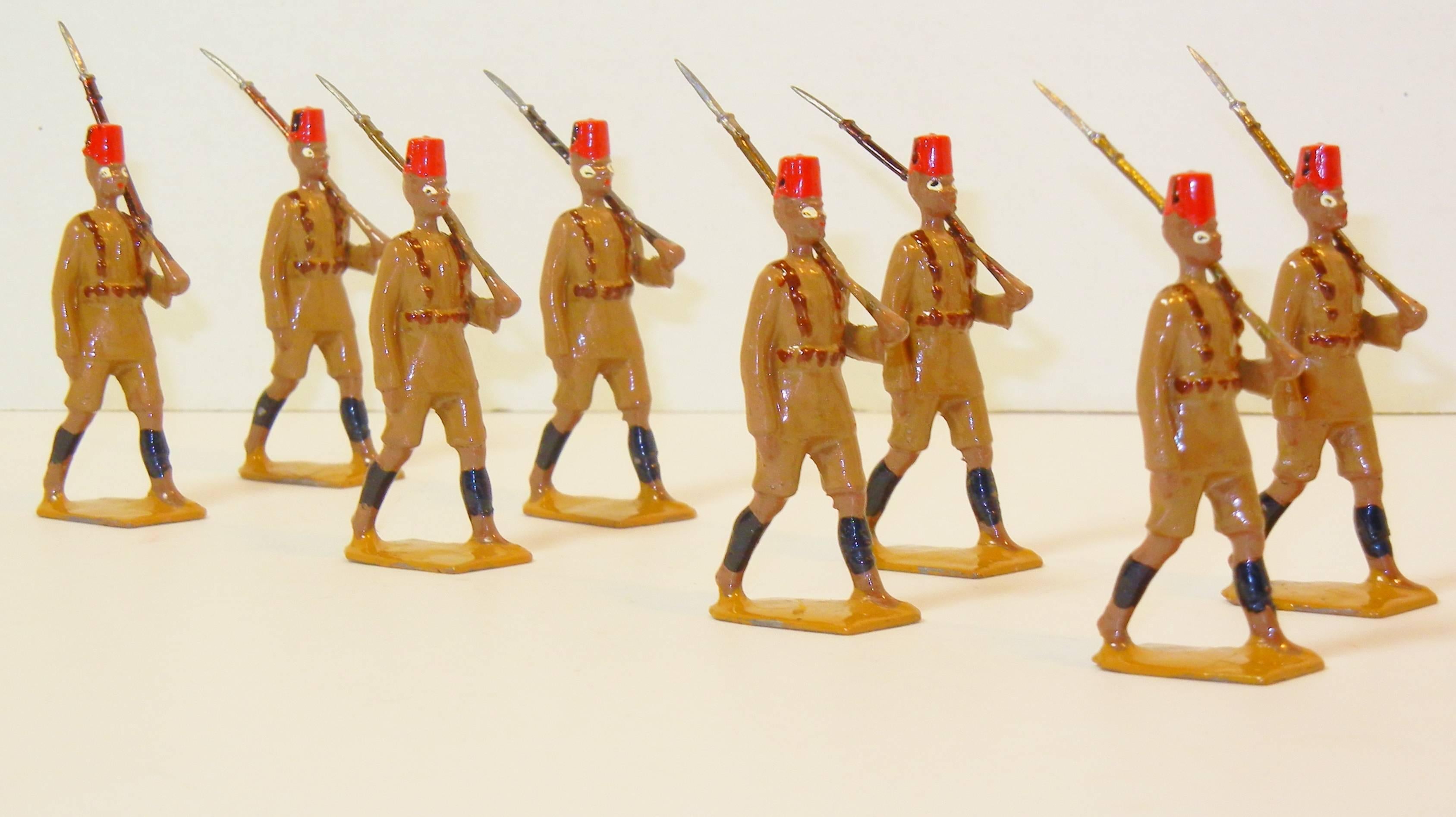 20th Century King's African Rifles, Vintage Toy Soldiers by W. Britain Ltd