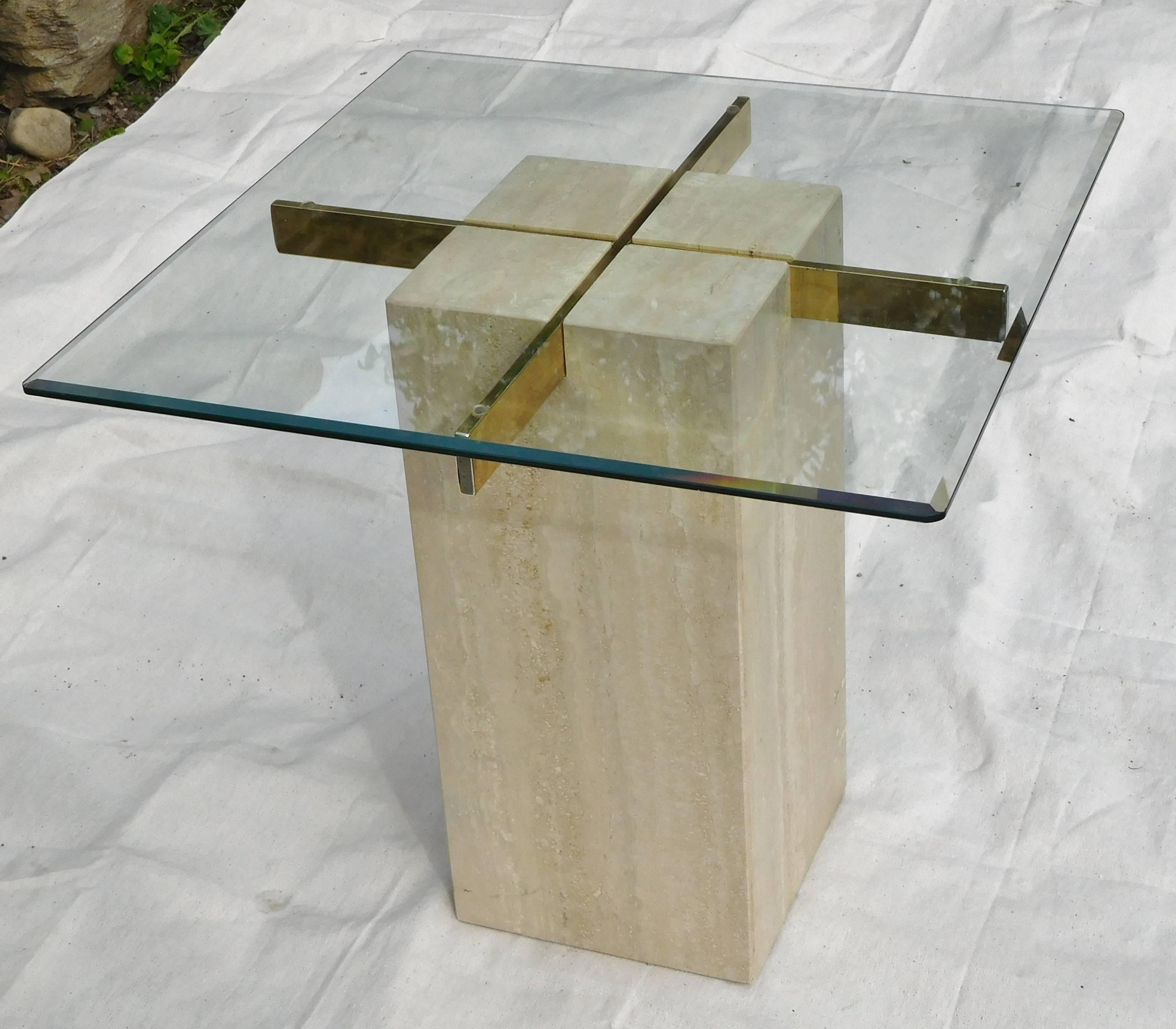 artedi travertine table