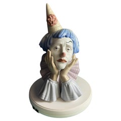 Lladro Jestermalso commonly referred to as Clown's Head