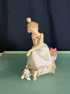 Figurine en porcelaine « Chit-Chat » de la marque Lladro