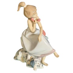 Figurine en porcelaine « Chit-Chat » de la marque Lladro