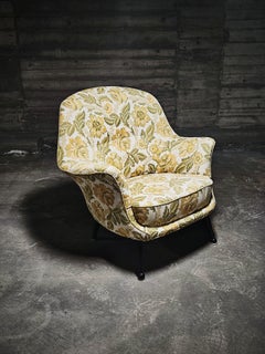 Vintage 'Divina' armchair by Arne Norell, Westbergs Möbler AB, Sweden, 1950s