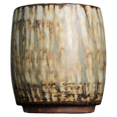 Petit vase en grès « Rubus » de Gunnar Nylund pour Rörstrand, Suède, années 1960